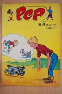 Pep No.44 - 31 oktober 1964 - Een weekblad met Mickey en Kuifje