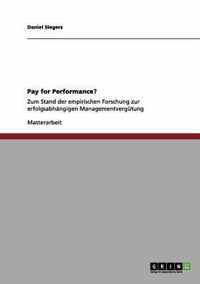 Pay for Performance?