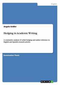 Hedging in Academic Writing