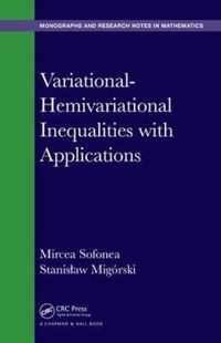 Variational-Hemivariational Inequalities with Applications