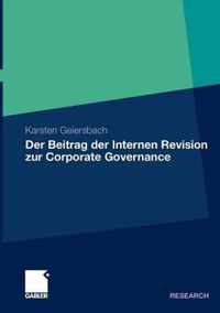Der Beitrag Der Internen Revision Zur Corporate Governance
