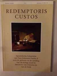Redemptoris Custos, Apostolische Exhortatie van Paus Johannes Paulus II over de persoon en de zending van de heilige Jozef in het leven van Christus en van de Kerk