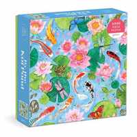 By The Koi Pond 1000 Piece Puzzle In Square Box