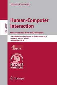 Human-Computer Interaction: Interaction Modalities and Techniques