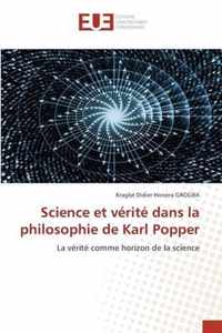 Science et verite dans la philosophie de Karl Popper
