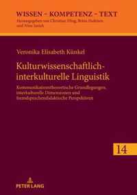 Kulturwissenschaftlich-Interkulturelle Linguistik