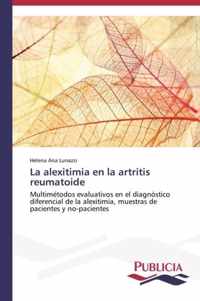 La alexitimia en la artritis reumatoide