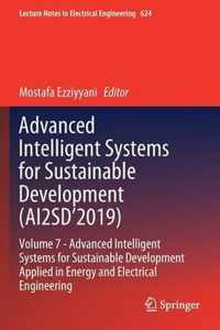 Advanced Intelligent Systems for Sustainable Development AI2SD 2019