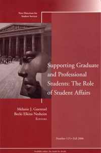 Supporting Graduate and Professional Students: The Role of Student Affairs