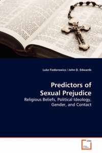 Predictors of Sexual Prejudice
