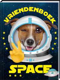 Vriendenboek - Space Dog - Hardcover (9789464324457)
