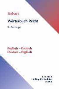 Wörterbuch Recht. Englisch-Deutsch / Deutsch-Englisch