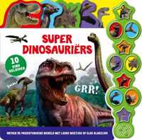 10 geluiden  -   Geluidenboek - Superdinosauriërs