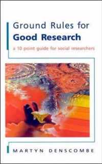 Ground Rules for Good Research