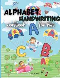Alphabet handwriting workbook for kids