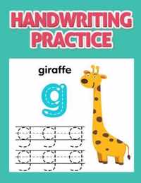 Handwriting Practice: Pre Handwriting Practice Book