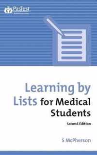 Learning by Lists for Medical Students