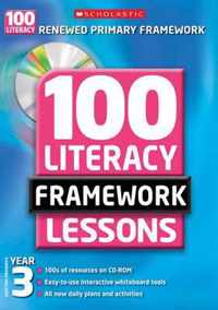 100 New Literacy Framework Lessons for Year 3 with CD-Rom