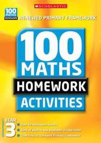 100 Maths Homework Activities for Year 3