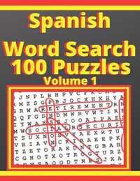 Spanish Word Search 100 Puzzle