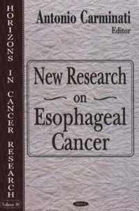 New Research on Esophageal Cancer