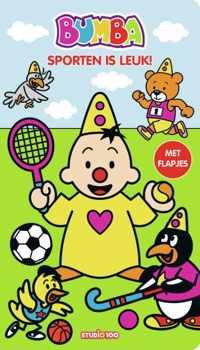 Bumba : kartonboek met flapjes (lang) - Sporten is leuk! - Studio 100 - Kartonboekje;Kartonboekje (9789462775466)