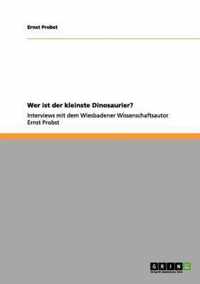 Wer ist der kleinste Dinosaurier?