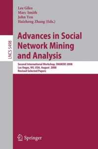 Advances in Social Network Mining and Analysis