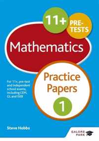 11+ Maths Practice Papers 1