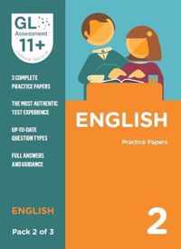 11+ Practice Papers English Pack 2 (Multiple Choice)