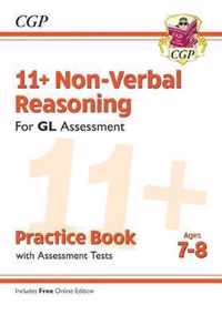 11+ GL Non-Verbal Reasoning Practice Book & Assessment Tests - Ages 7-8 (with Online Edition)