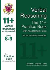 11+ Verbal Reasoning Practice Book with Assessment Tests (Age 8-9) for the CEM Test