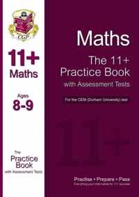 11+ Maths Practice Book with Assessment Tests (Age 8-9) for the CEM Test