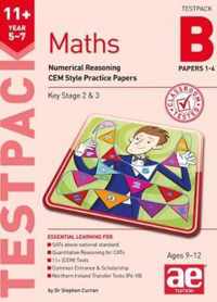 11+ Maths Year 5-7 Testpack B Papers 1-4