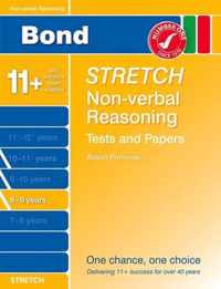 Bond Stretch Non-Verbal Reasoning Tests and Papers 8-9 Years