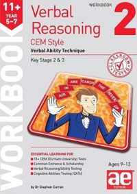 11+ Verbal Reasoning Year 5-7 CEM Style Workbook 2