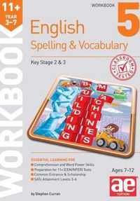 11+ Spelling and Vocabulary Workbook 5