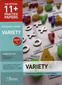 11+ Practice Papers, Variety Pack 4, Standard