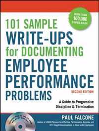 101 Sample Write-Ups for Documenting Employee Performance Problems