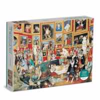 Tribuna Of The Uffizi Meowsterpiece Of Western Art 1500 Piece Puzzle