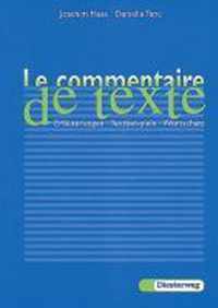 Le Commentaire De Texte