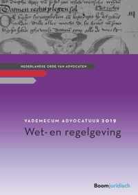 Vademecum Advocatuur 2019