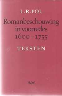 Romanbeschouwing in voorredes 1600-1755 - onderzoek