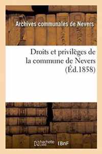 Droits Et Privileges de la Commune de Nevers