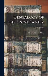 Genealogy of the Frost Family