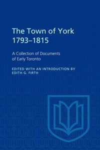 The Town of York 1793-1815