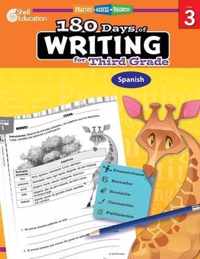 180 Days of Writing for Third Grade (Spanish)