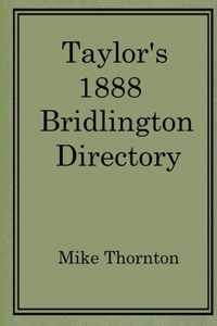 Taylor's 1888 Bridlington Directory