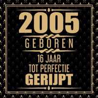 2006 Geboren 16 Jaar Tot Perfectie Gerijpt