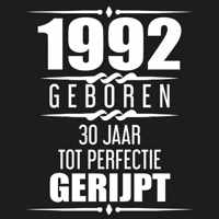 1992 Geboren 30 Jaar Tot Perfectie Gerijpt